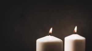 Photo of two candles